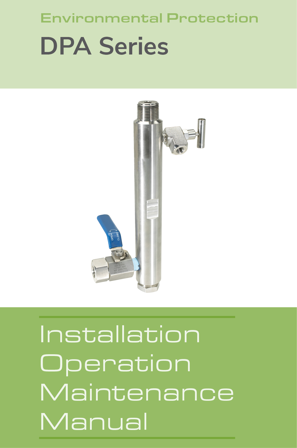 Image of DPA Assembly Instruction Manual 