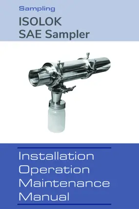 Image of ISOLOK SAE Sampler IOM