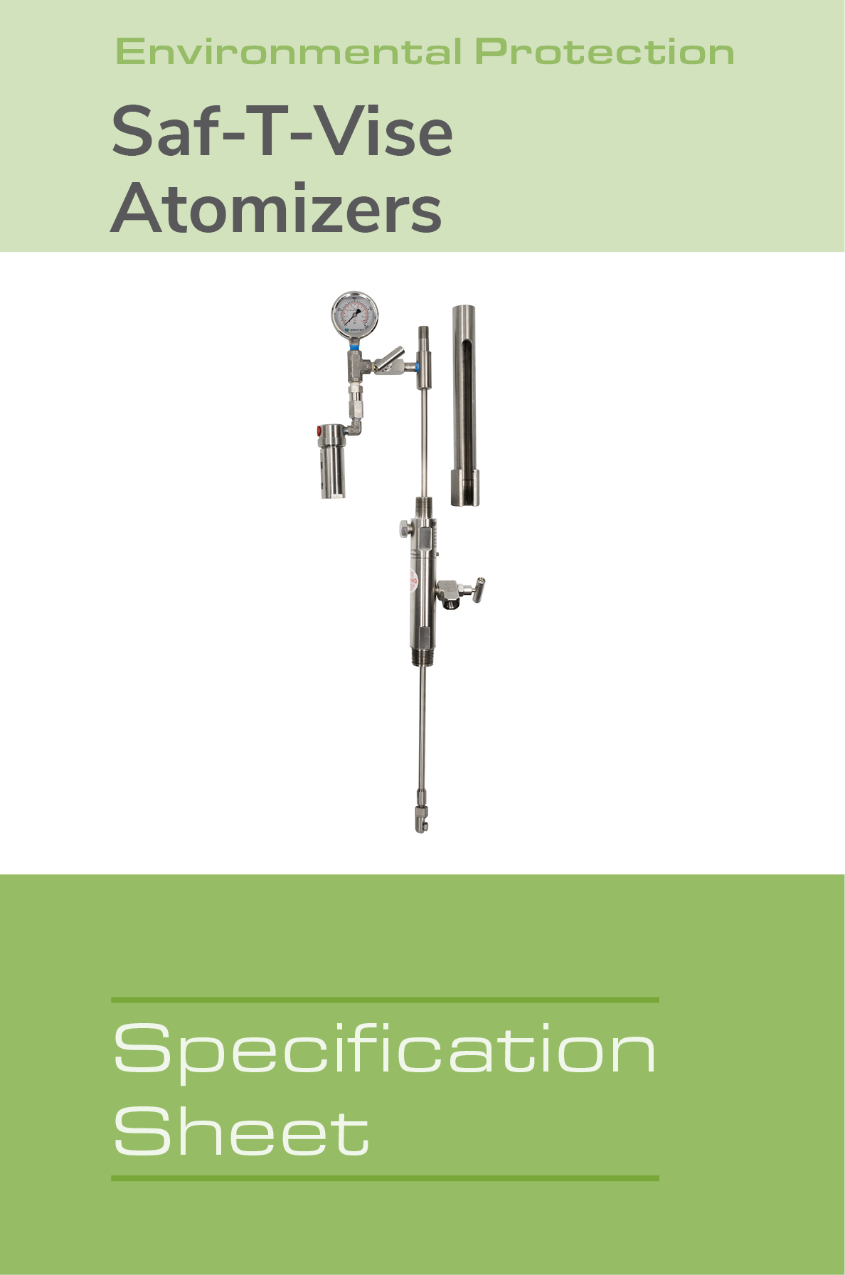 Image of STV Chemical Atomizer Spec Sheet