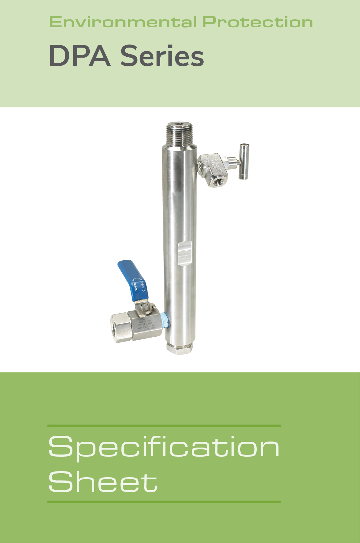 Image of DPA Assembly Spec Sheet