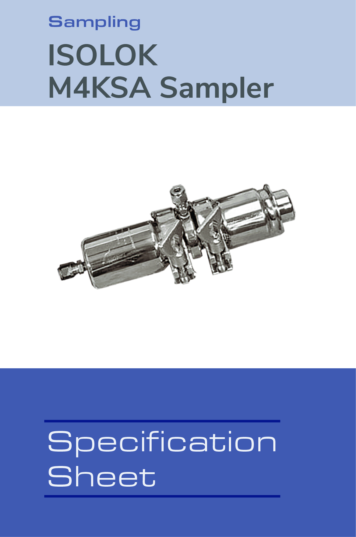 Image of ISOLOK M4KSA Sampler Spec Sheet
