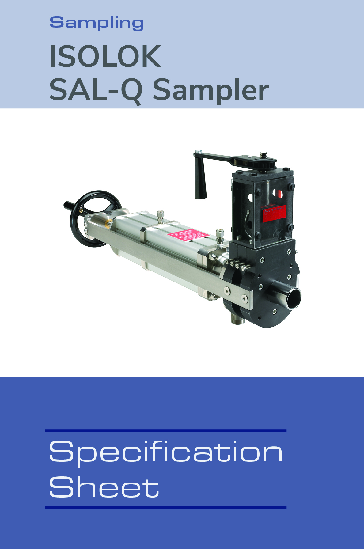 Image of ISOLOK SAL-Q Sampler Spec Sheet