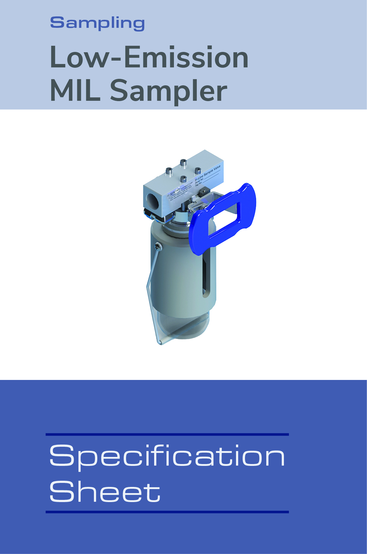 Image of Model MIL Sampler Spec Sheet
